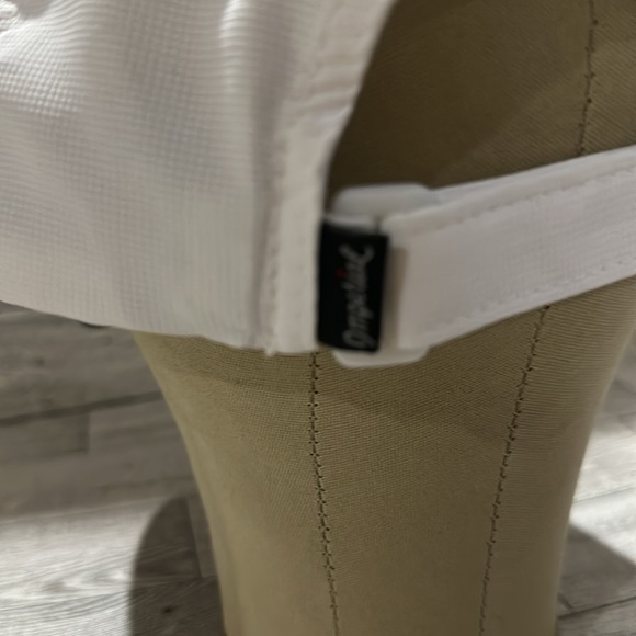 White SWOA pro tennis baseball cap hat new with defect - Picture 7 of 11